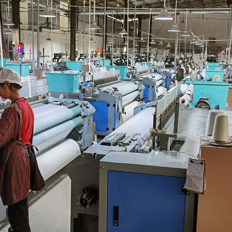 射洪洗洁巾工厂展示